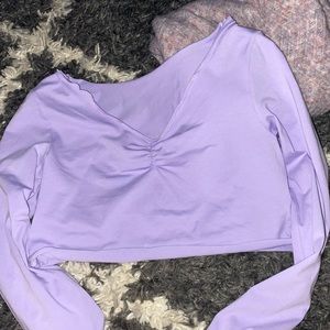 crop top size large 
brand new